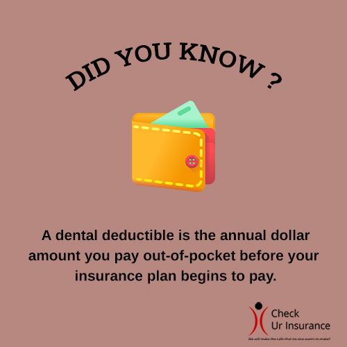 What is a Deductible for Dental Insurance